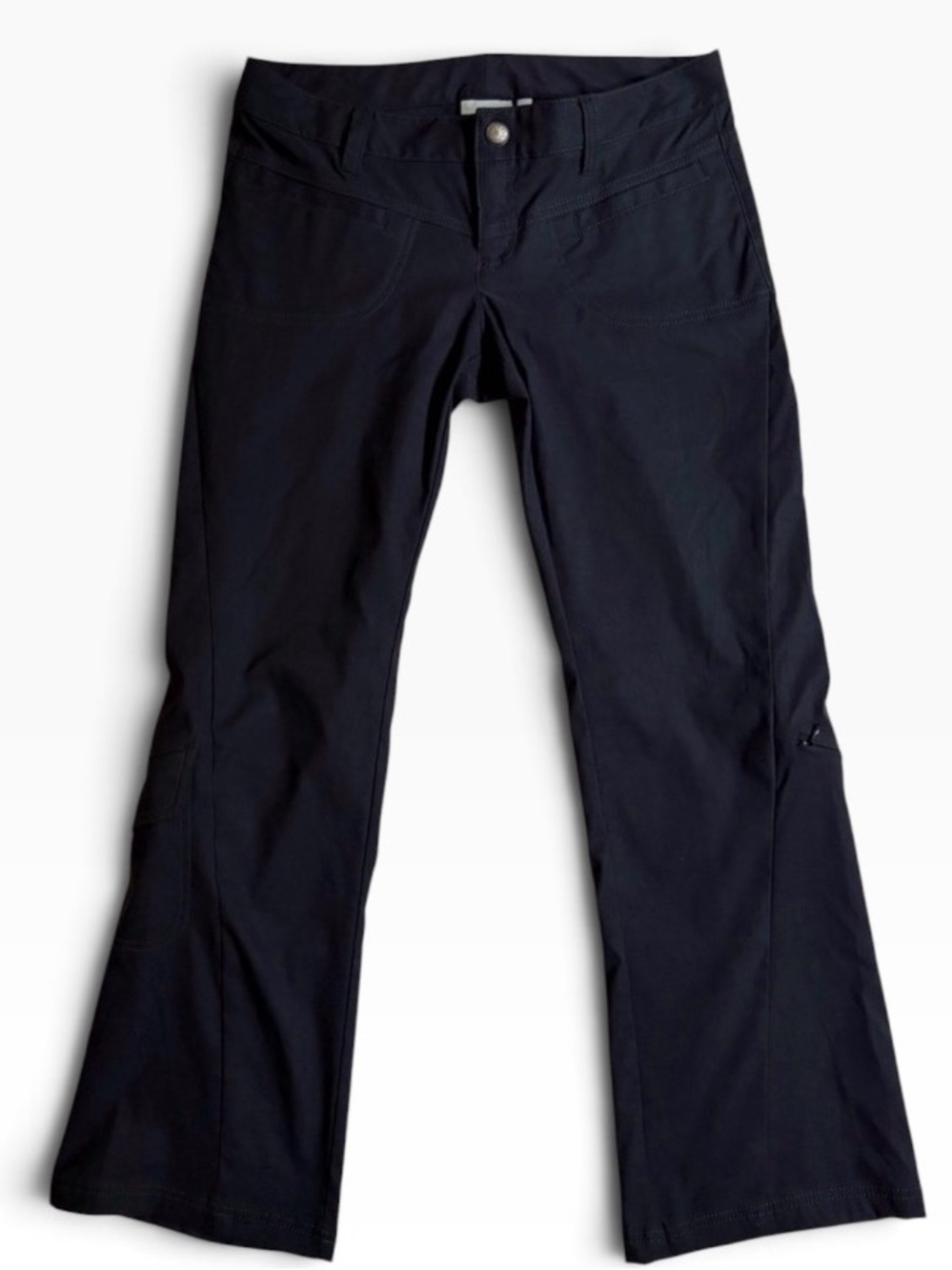 NWOT ATHLETA WOMEN’S DIPPER PANTS LOW RISE BLACK SIZE 4P